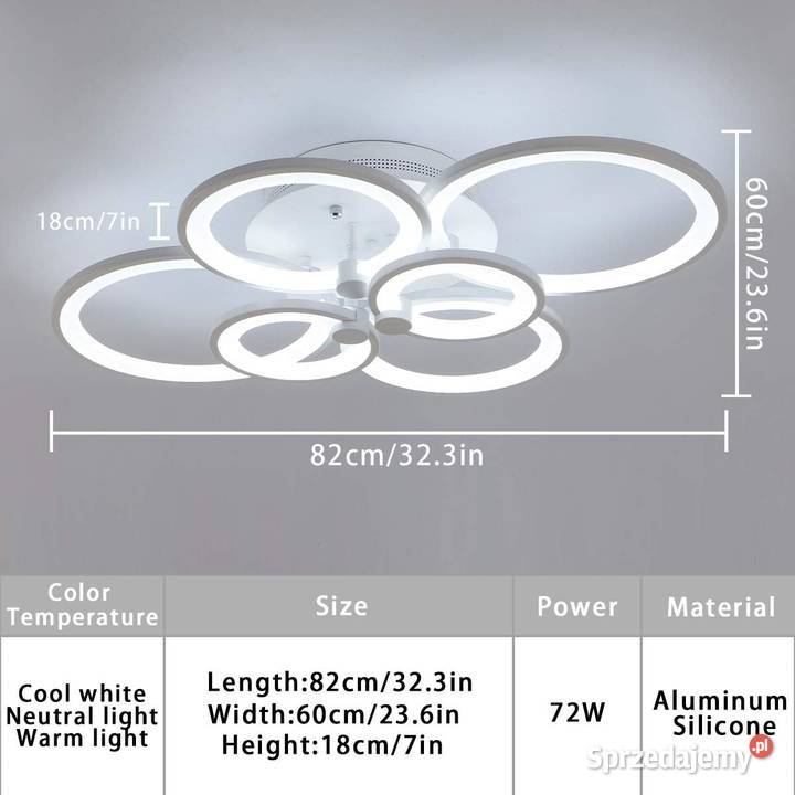 Lampa sufitowa Bytom