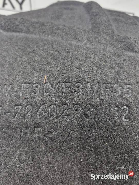BMW F30 F31 OSŁONA NADKOLE LEWY TYŁ ORYGINAŁ osobowe sprzedam