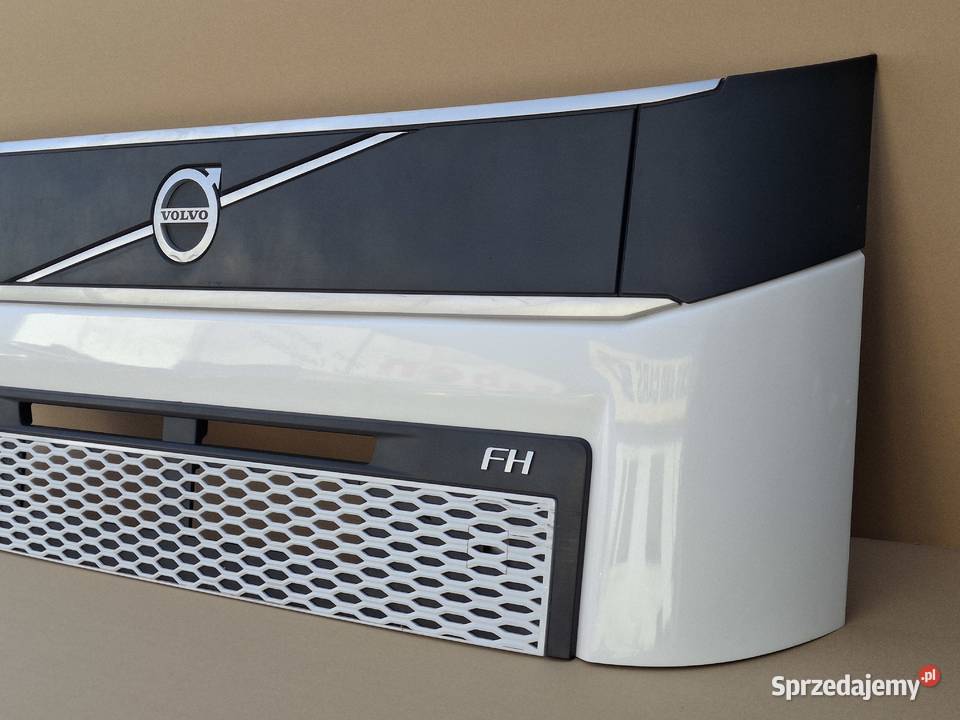 VOLVO FH5 MASKA GRILL ATRAPA PRZÓD BIAŁA RAL Bieleń