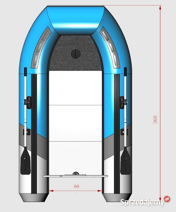 Ponton PVC Bering 360 Discovery śląskie Bielsko-Biała
