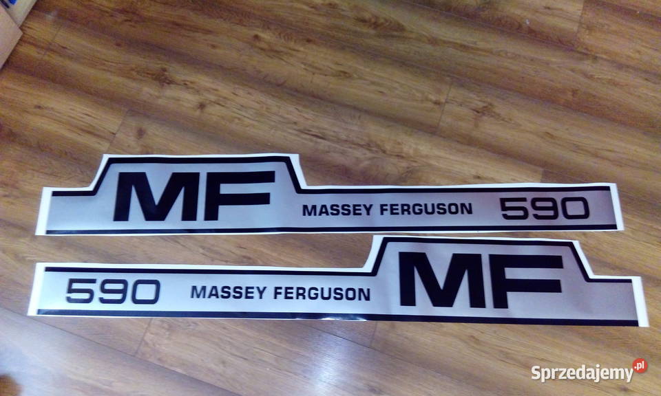 naklejki massey ferguson 595 mf 592 mf 590 mf Wola Wiewiecka