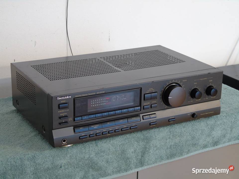 Amplituner Technics SAGX 100 sprawny 265 wat Amplitunery Jasło sprzedam