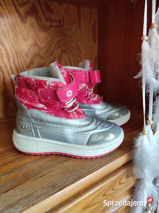buty zimowe kozaki ocieplane śniegowca kalosze