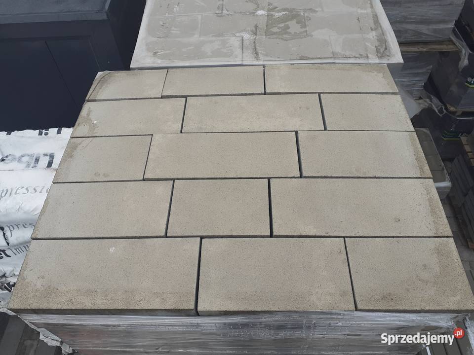 Kostka Brukowa Via Trio 8 Pergaminowa Biel Libet Wielogóra