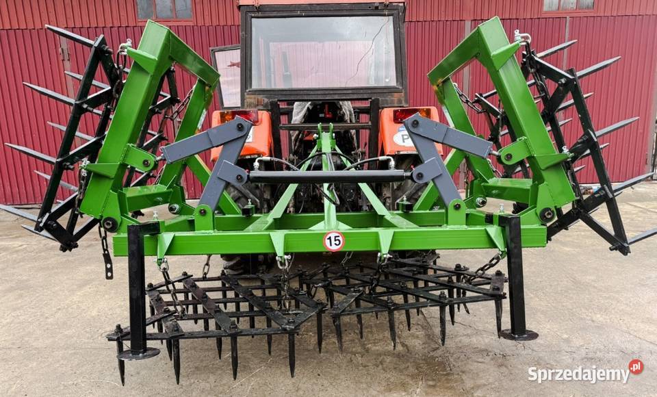 CIĘŻKIE BRONY CZTERO POLOWE ROZKŁADANE