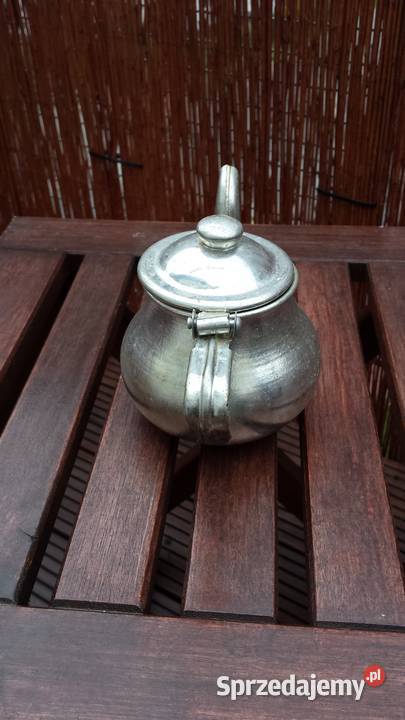 Stary imbryk do herbaty aluminiowy retro Imbryki sprzedam