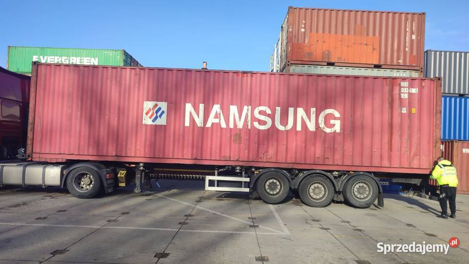 Kontener morski magazynowy 12 metrowy 40 HC Częstochowa sprzedam