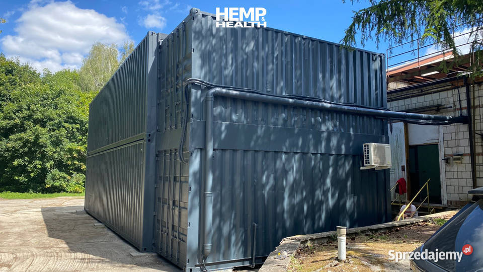 Farma kontenerowa do uprawy roślin zielarskich i mazowieckie