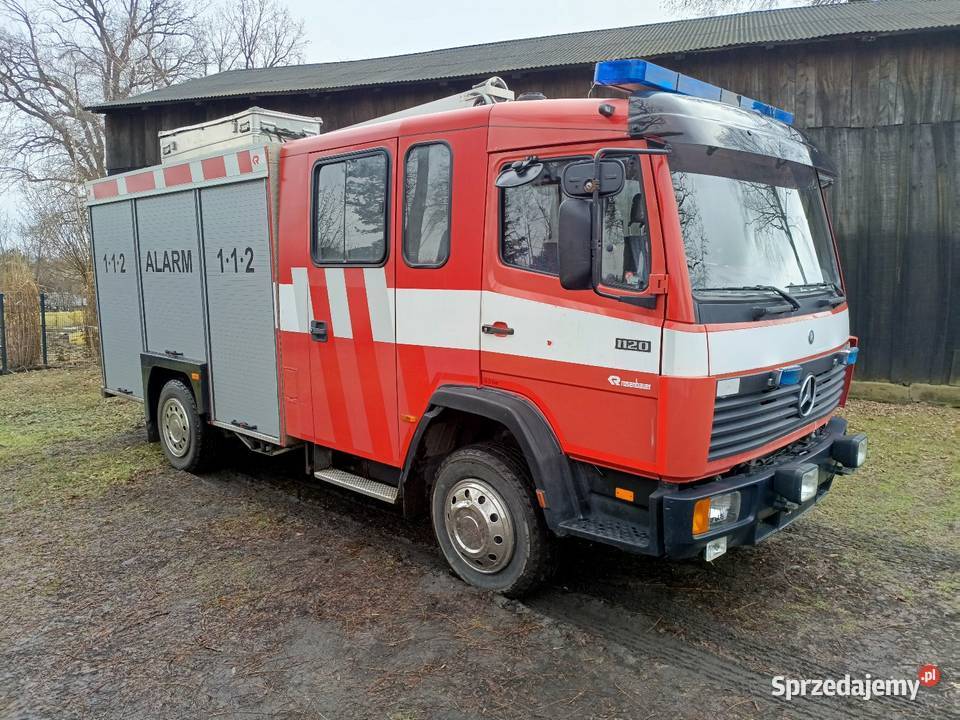 Mercedes 1120 1996rwóz strażackiStan idealnyZero sprowadzony Zgierz sprzedam