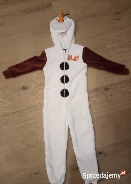 Strój karnawałowy Bałwan OLAF z Krainy Lodu 56 uniseks Toruń sprzedam