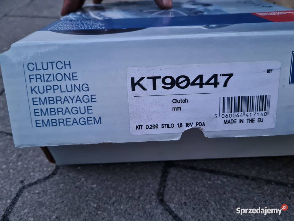 Kompletne sprzęgło Fiat Stilo 16 16V 20012010r Mrągowo