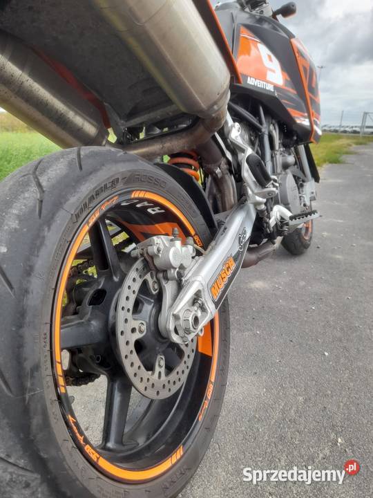 KTM 950 supermoto turystyczny Września