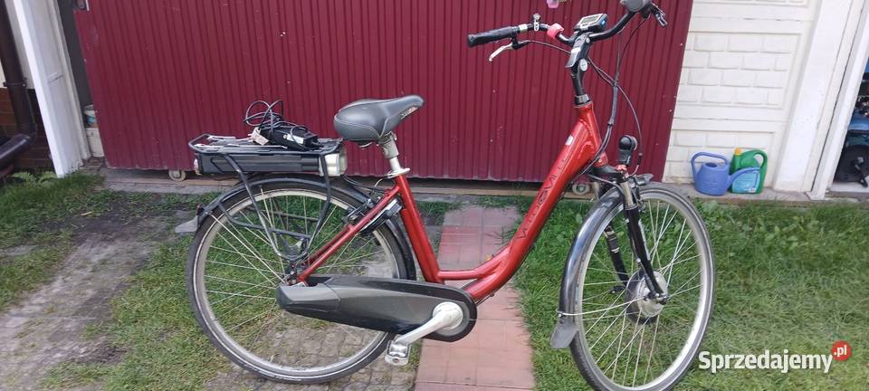 Rower elektryczny saxonettespartaktm velo de Lipsko