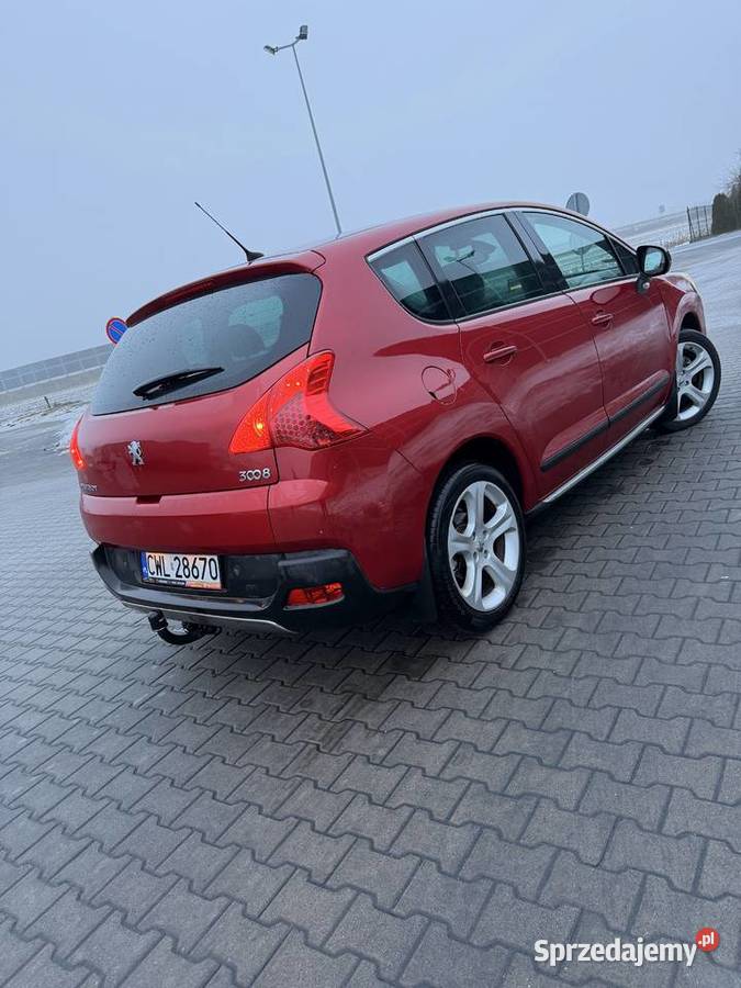 Peugeot 3008 20 HDI 150 Full manualna Brześć Kujawski sprzedam