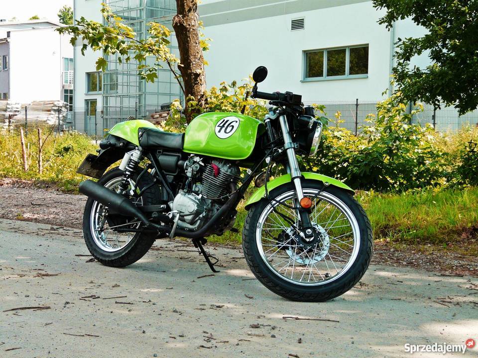 Cafe racer CPI XR 125225 bobber custom silnik Siepraw