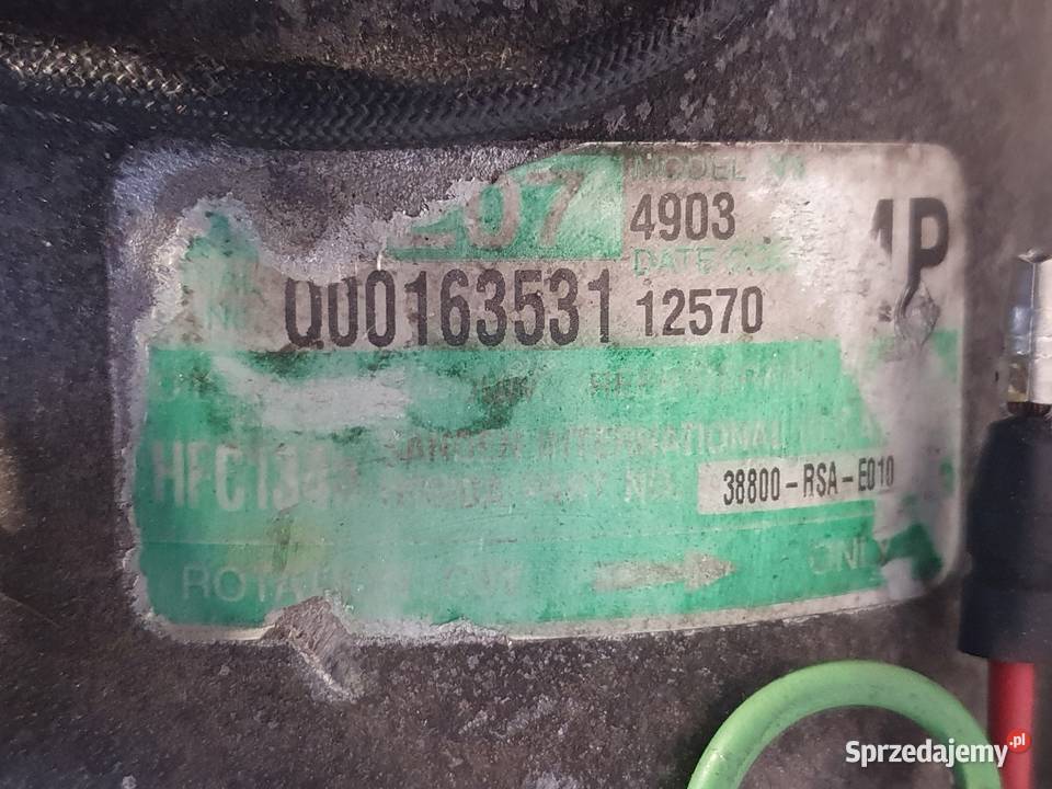 SPRĘŻARKA KLIMATYZACJI Honda Civic VIII 18 VTEC Chełm