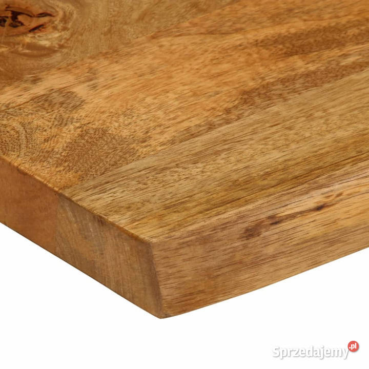 Blat stołu 120x40x38 naturalna krawędź lite Warszawa