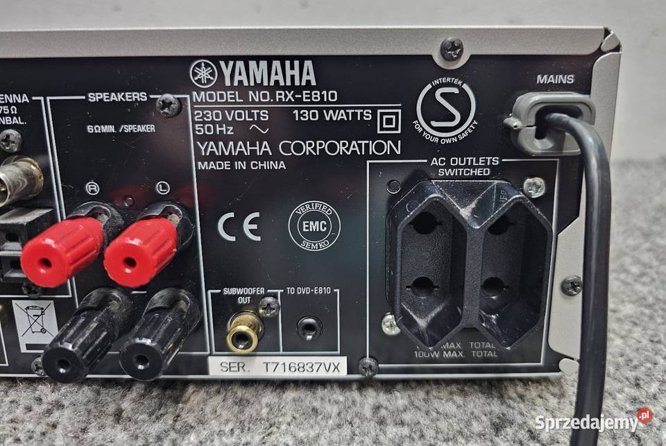Wzmacniacz Amplituner stereo Yamaha RXE810 Kraków