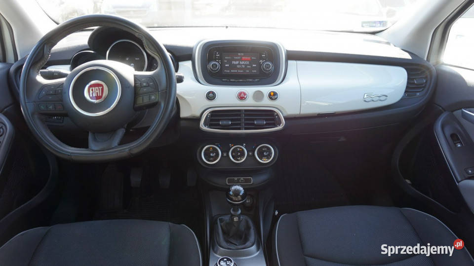 Fiat 500x super stan Gwarancja biały 500X lubuskie Zielona Góra