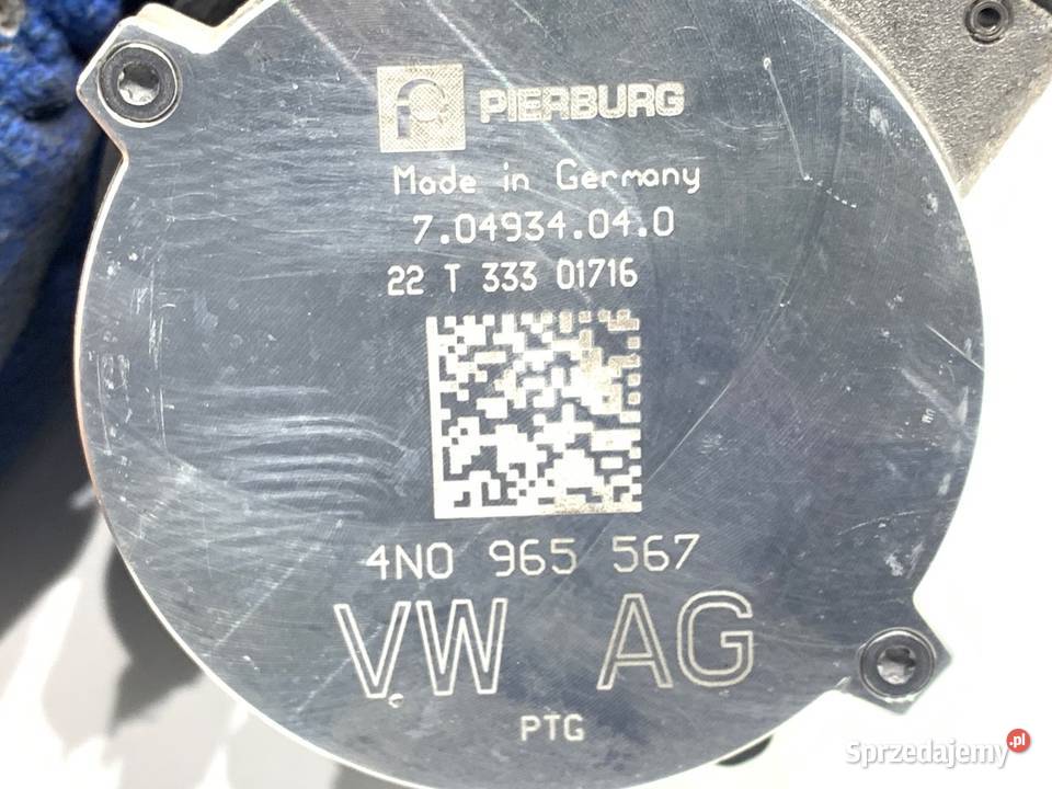 DODATKOWA POMPA WODY AUDI A7 C8 4N0965567 20 265