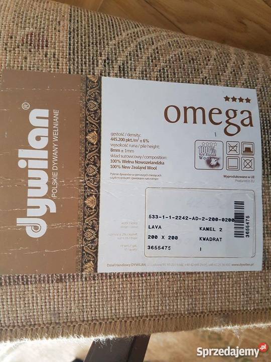 Dywan wełniany nowy Dywilan 200cmx200 Dywany i wykładziny Gdynia