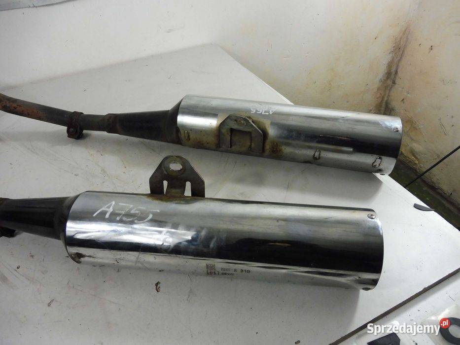 Kawasaki GPZ 500 tłumiki wydechy kolektory 02r wielkopolskie