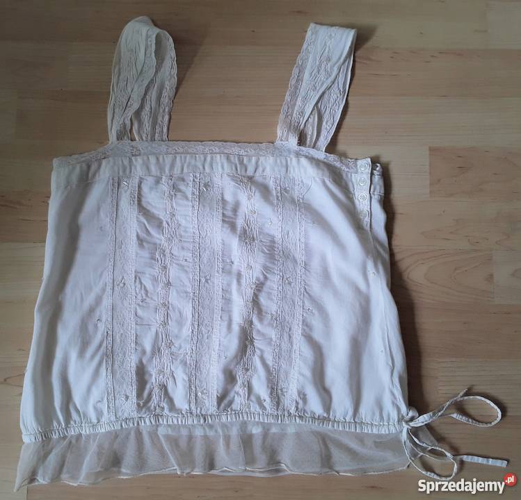 Bluzeczka na ramiączka zwiewna bawełniana Warszawa