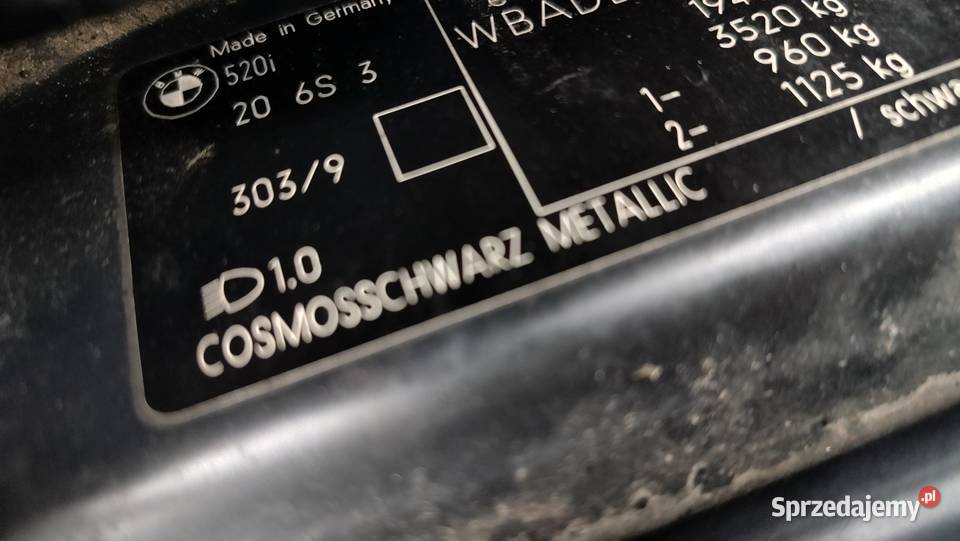 Bmw e39 klamka zewnętrzna lewa prawa łódzkie Aleksandrów Łódzki