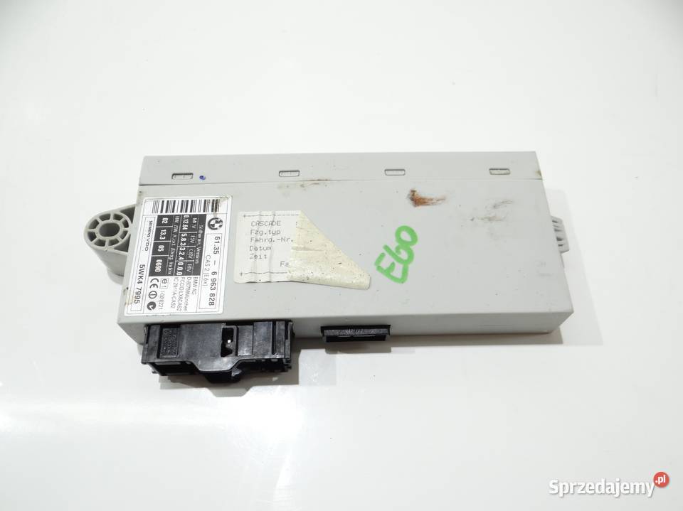 MODUŁ STEROWNIK CAS BMW 5 E60 E61 6963828 osobowe Pozostałe lubelskie