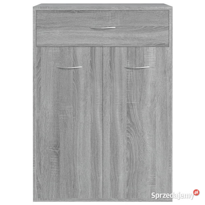 Szafka na buty szary dąb sonoma 60x35x84