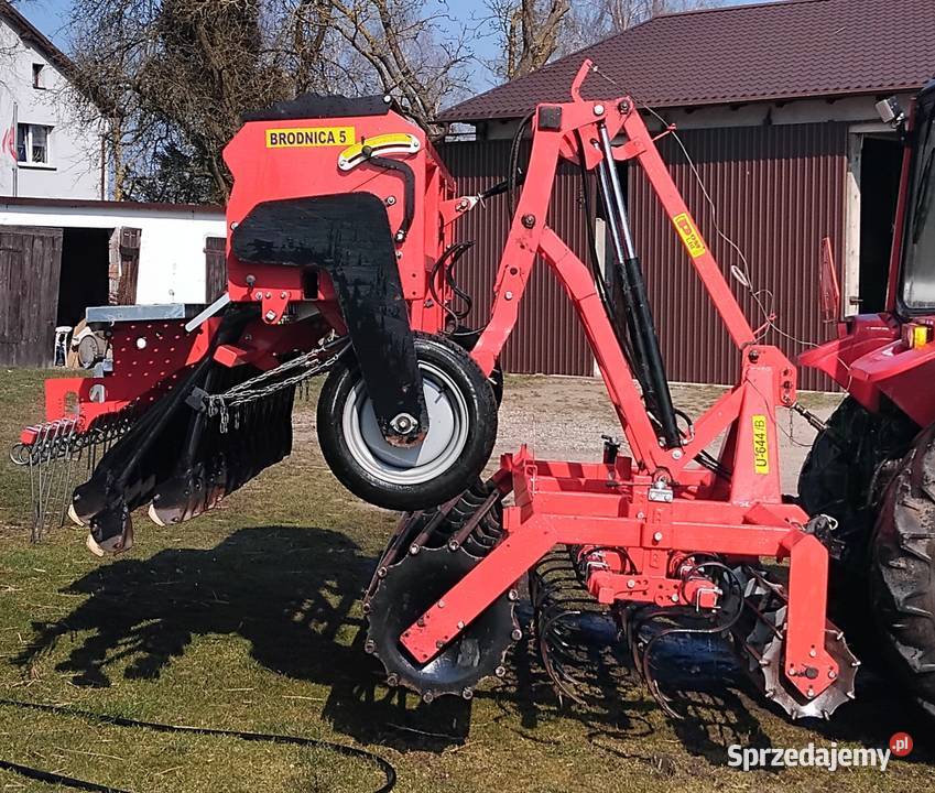 agregat uprawowo siewny Brodnica 3 m siewnik z Liniewo