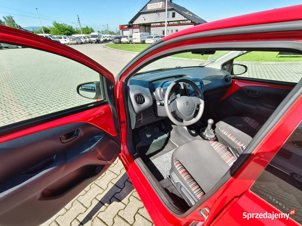 Citroen C1 10 benzyna 71 klimatyzacja ledyniski Kęty