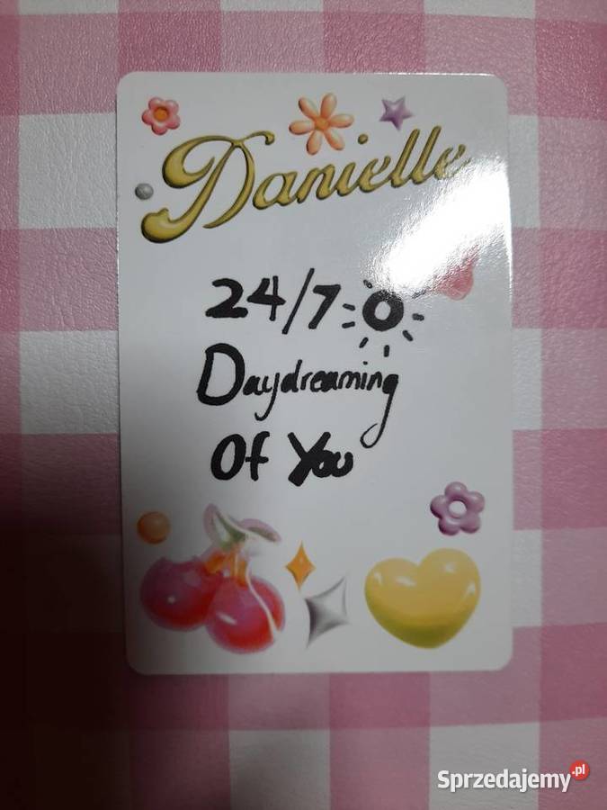 Danielle photocard 247 Daydeaming of You NJZ wielkopolskie