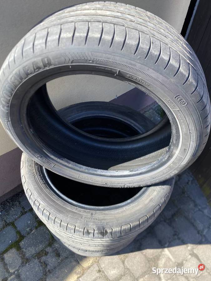 4 używane opony 20550r17 2x Goodyear 2x setula 17cale Karsin