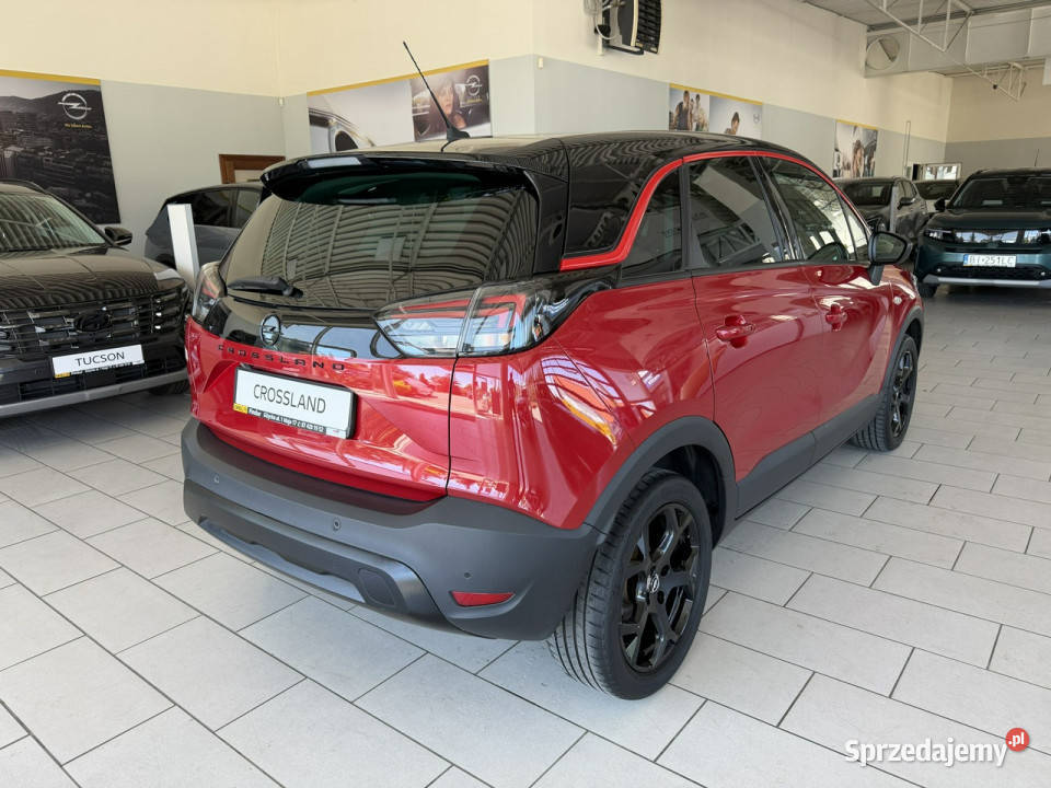 Opel Crossland GS Line 12 Turbo 110 czerwony Giżycko sprzedam