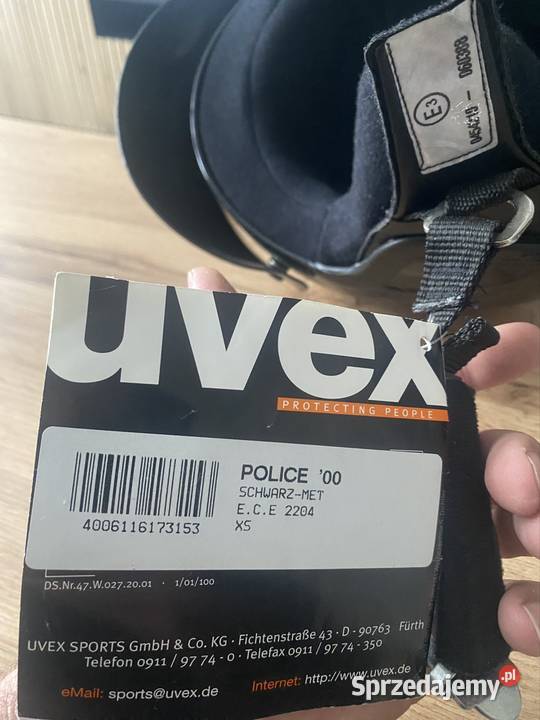 Kask motocyklowy UVEX Gubin