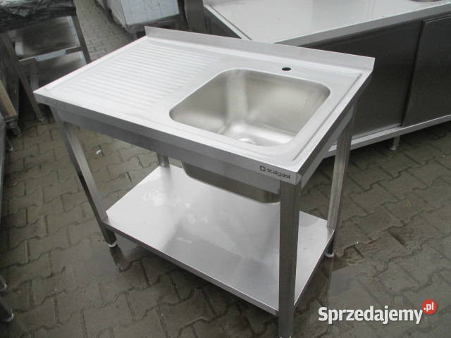 Zlew Gastronomiczny 1 Komorowy Z Półką 1006085 Ostrów Wielkopolski