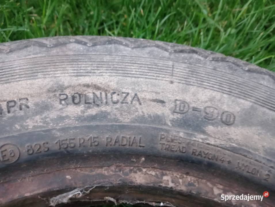 Opona rolnicza Stomil Rekord 4PR 155R15 podkarpackie Krosno