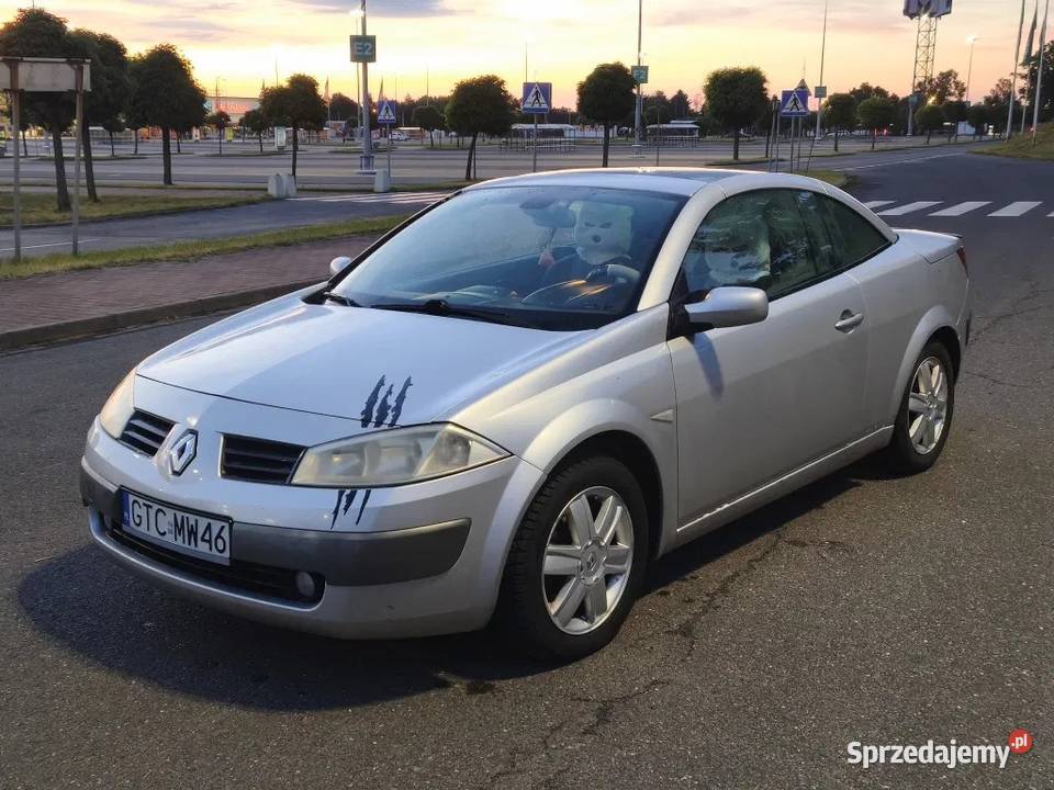 Renault Megane Kabriolet 16 benzyna 2005R Łódź