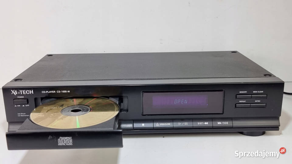 Cd player X4TECH CD1000M 1000 M Odtwarzacz Międzychód