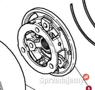 Massey Ferguson 5410 Jarzmo Nośnik Kół Jastrzębniki