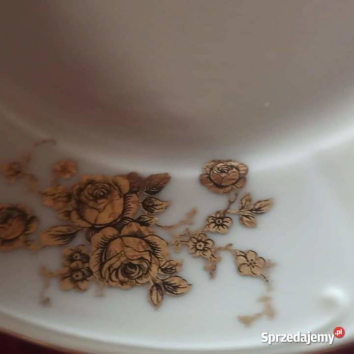 Wazonik amfora Manufaktura Royal Pottery Ziud Porcelana i szkło