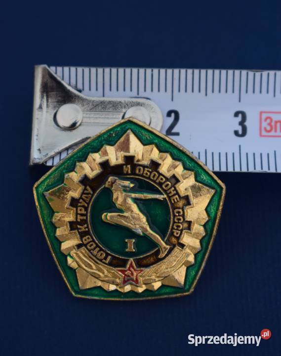 Radzieckie odznaki sportowe z lat 70 80 tych Chełmno