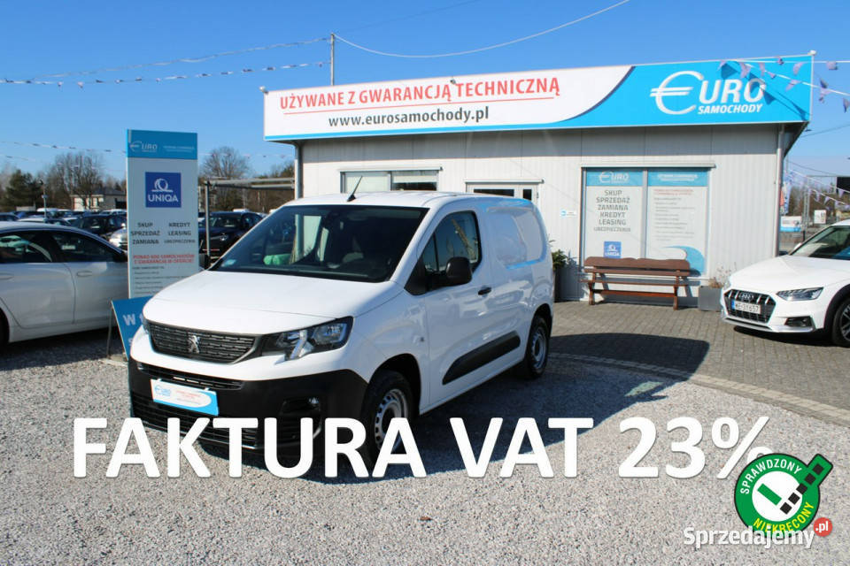Peugeot Partner Salon Polska Gwarancja L1 netto ESP Warszawa