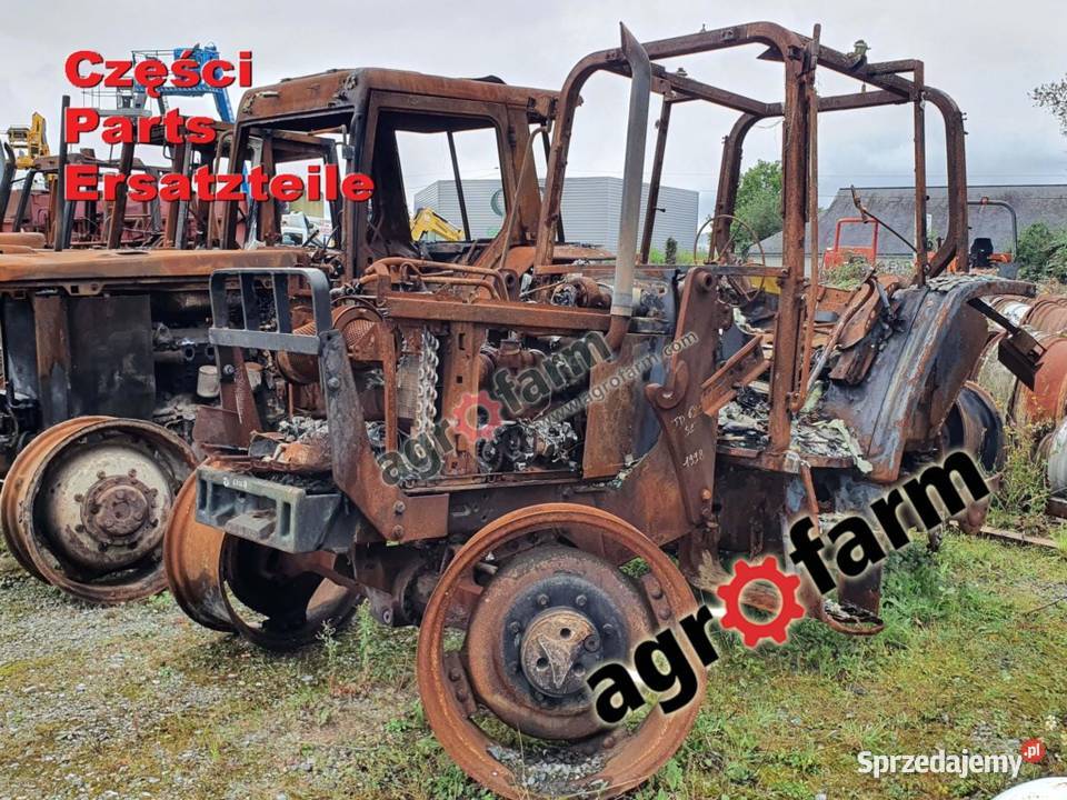 John Deere 6200 części silnik skrzynia biegów Byków