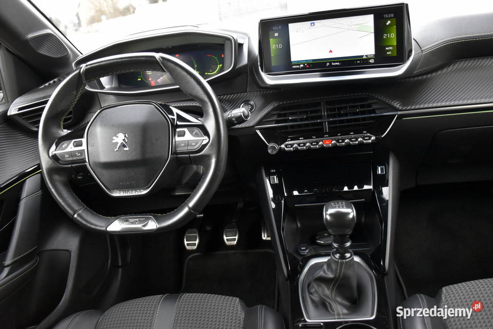 Peugeot 208 II GT TURBO Perła Rouge Elixir asystent pasa ruchu Zduńska Wola