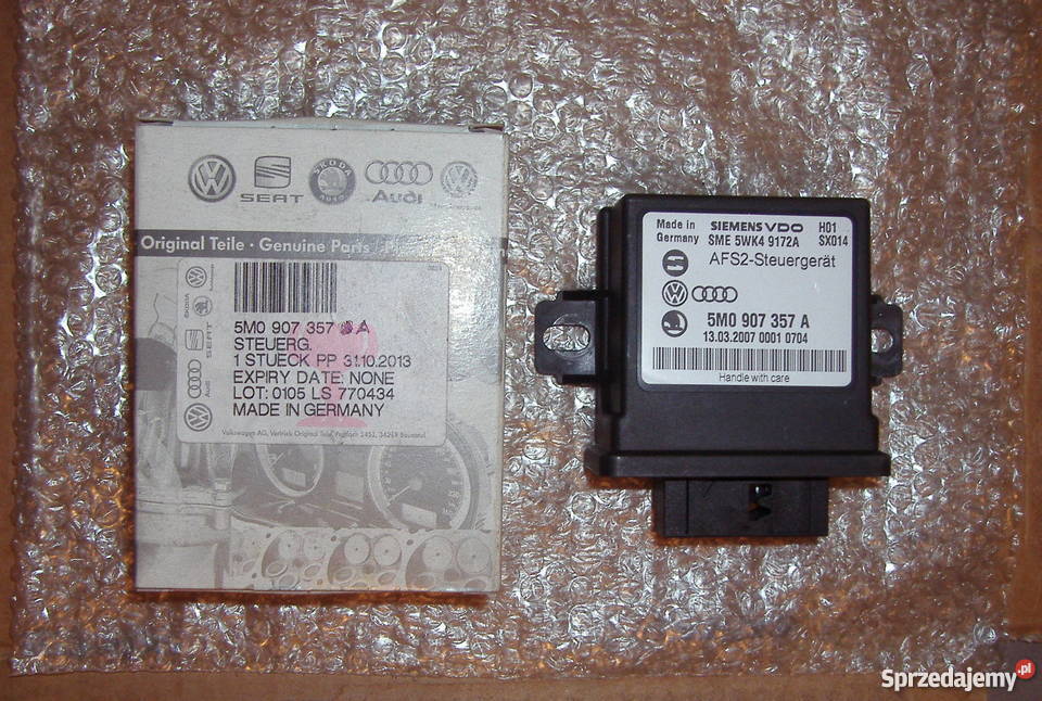 VW SEAT MODUŁ ZASIĘGU ŚWIATEŁ 5M0907357A Katowice