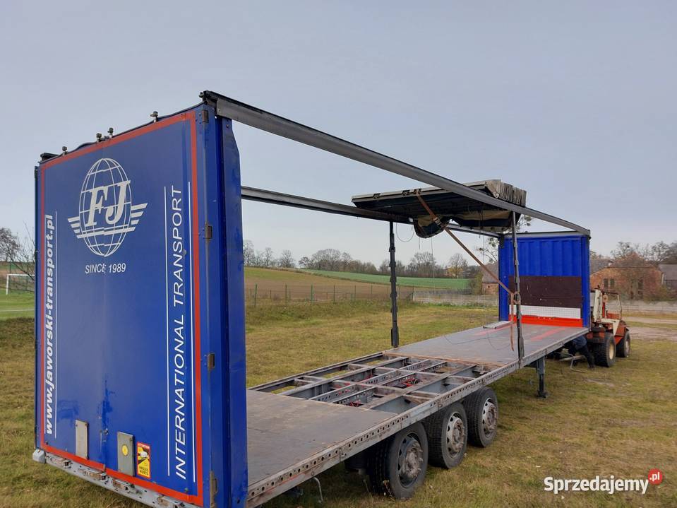 Dach suwany naczepa Krone kompletny zachodniopomorskie Mieszkowice