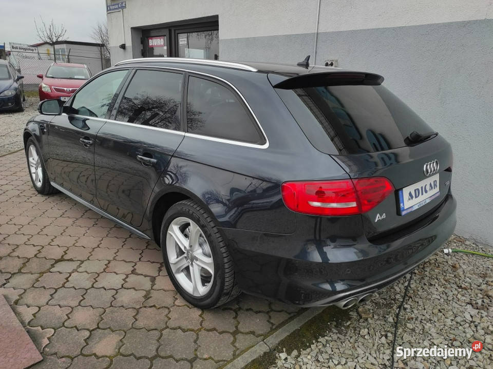 Audi A4 Avant FL Sline 6biegów tempomat VAT marża Racibórz sprzedam