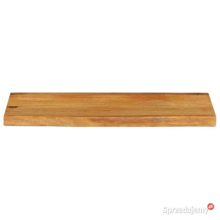 Blat stołu z naturalną krawędzią 70x20x25 drewno Blaty